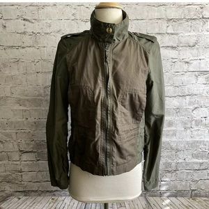Lucky Brand Khaki Green Utility Jacket
